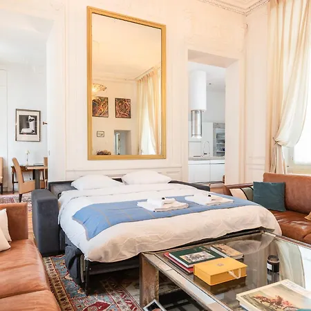Daire Luxury Typical Parisian Flat - 5 Min From Louvre *