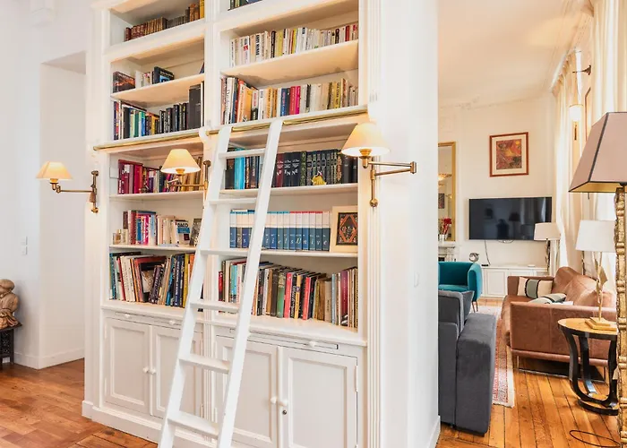Luxury Typical Parisian Flat - 6 Guests - 5 Min From Louvre Paris