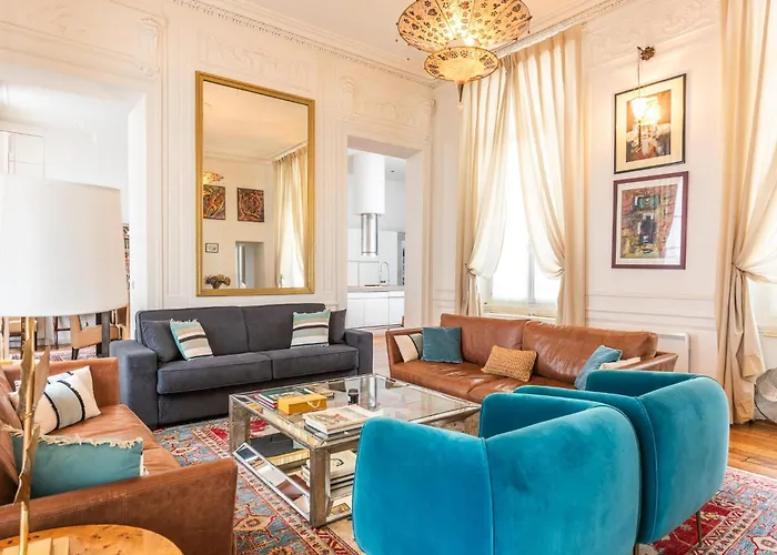 Luxury Typical Parisian Flat - 6 Guests - 5 Min From Louvre Paris