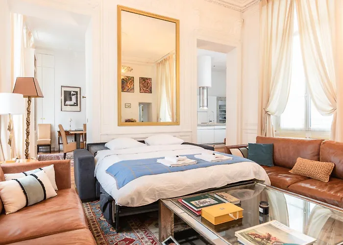 Apartment Luxury Typical Parisian Flat - 6 Guests - 5 Min From Louvre *