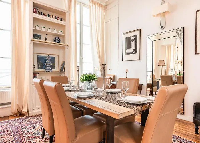 Luxury Typical Parisian Flat - 6 Guests - 5 Min From Louvre * باريس