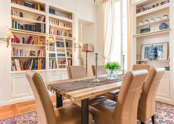 Luxury Typical Parisian Flat - 6 Guests - 5 Min From Louvre شقة *