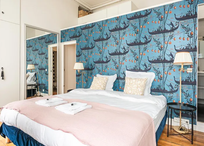 شقة Luxury Typical Parisian Flat - 6 Guests - 5 Min From Louvre *